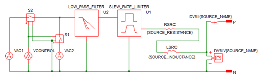 DVM AC Line Surge/Sag Source