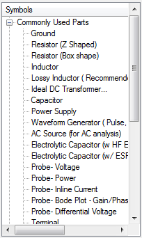 Commonly Used Parts